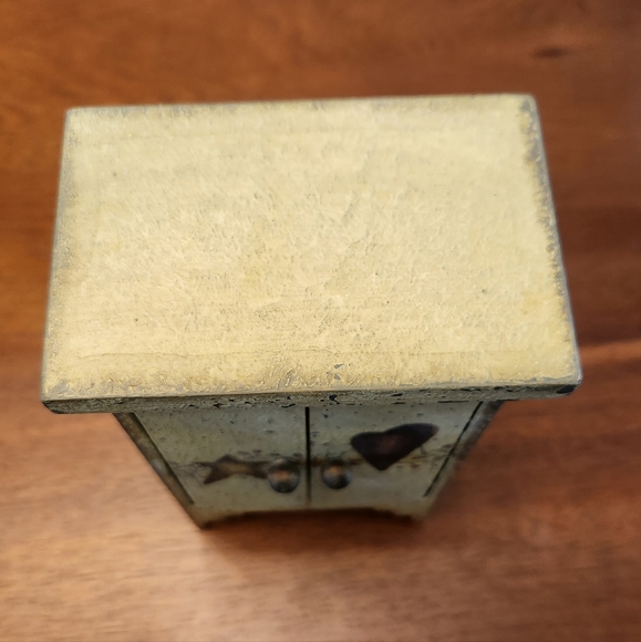 Miniature Toy Armoire by Audrey's Handpainted American Primitive - Picture 12 of 12